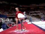 Jaycie Phelps - Uneven Bars - 1996 U.S Gymnastics Championships - Women