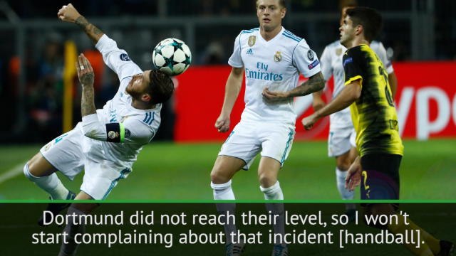 Real were just better than us - Bosz