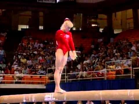 Jaycie Phelps - Balance Beam - 1996 U.S Gymnastics Championships - Women