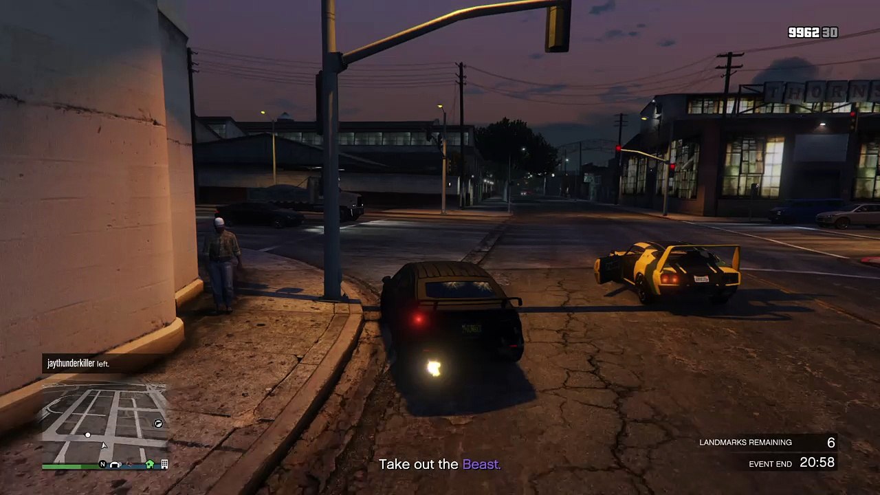 GTAV - Car Chase