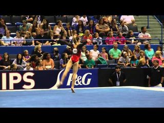 Emily Gaskins - Floor Exercise - 2013 P&G Championships - Jr. Women - Day 2