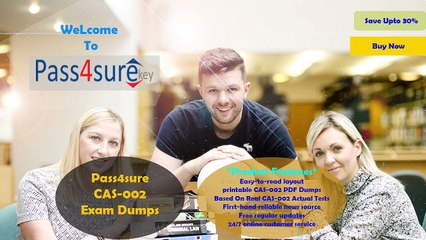 Pass4sure CAS-002 - CompTIA Dynamics AX Development Introduction Exam Dumps