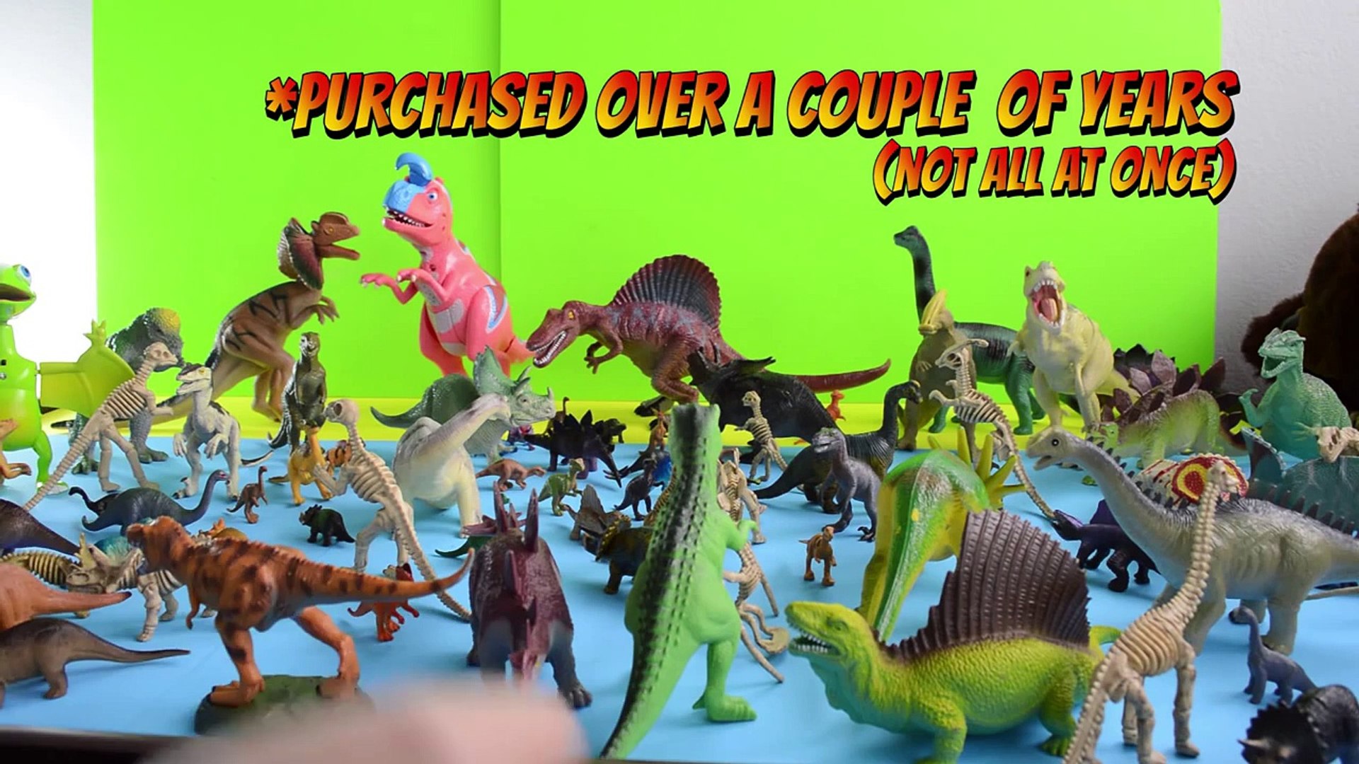 Dinosaur Toy Collection - Jurassic Park toys, Dinosaur Train, Animal  Planet, T-rex – Видео Dailymotion