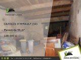 Maison A vendre Cazouls d'herault 96m2 - 148 000 Euros