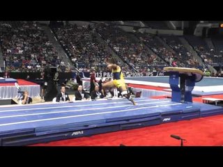 Stacey Ervin - Vault - 2013 P&G Championships - Sr. Men - Day 2