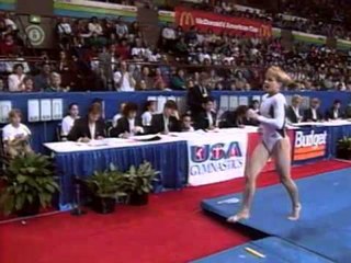 Amanda Borden - Balance Beam - 1995 McDonald's American Cup