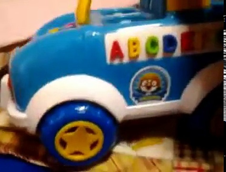 Pororo English Songs ABC Alphabet Car Toy 뽀로로영어노래ABC알파벳자동차장난감 작동영상