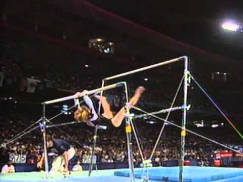 Kerri Strug - Uneven Bars - 1995 U.S. Gymnastics Championships - Women - Event Finals