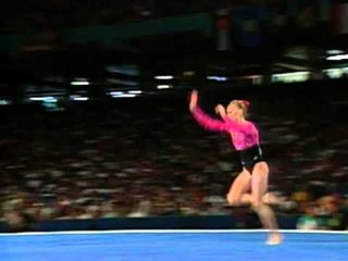 Jaycie Phelps - Floor Exercise - 1995 U.S. Gymnastics Championships - Women - All-Around