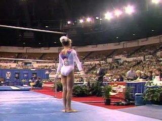 Shannon Miller - Uneven Bars - 1994 U.S. Gymnastics Championships - Women - All Around.