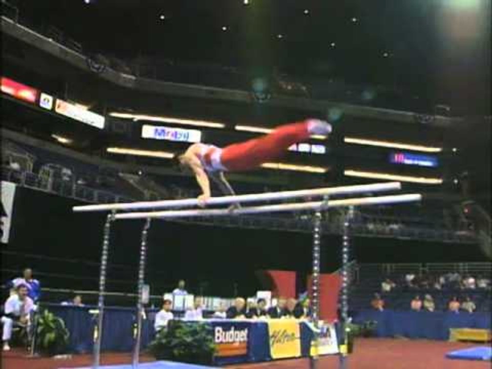 Ivan Ivankov - Parallel Bars - 1994 Hilton Challenge - Men