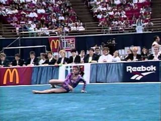 Mari Kosuge - Floor Exercise - 1993 McDonalds American Cup