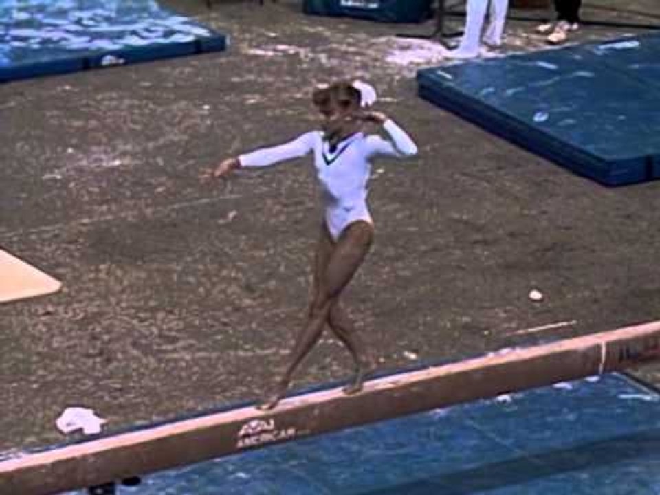 Shannon Miller - Balance Beam - 1993 Hilton Gymnastics Challenge