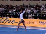 Dominique Dawes - Floor Exercise - 1993 Hilton Gymnastics Challenge