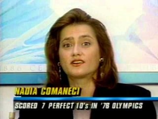 Nadia Comaneci - Interview - 1992 Phar-Mor U.S. Championships - Women