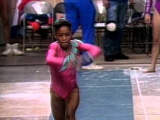 Dominique Dawes - Vault 1 - 1992 Phar-Mor U.S. Championships - Women