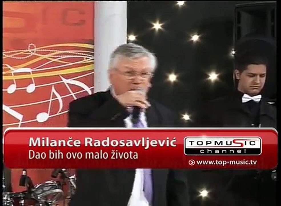 Milance Radosavljevic UZIVO - Dao bih ovo malo zivota narodna muzika