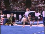 Kim Zmeskal - Floor Exercise - 1992 McDonalds American Cup