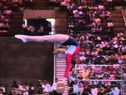 Kristie Phillips - Balance Beam - 1986 McDonald's American Cup