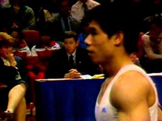 Li Ning - High Bar - 1984 McDonald's American Cup - Men