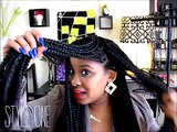NATURAL HAIR | Quick Styles with Poetic Justice Braids (Box Braids)