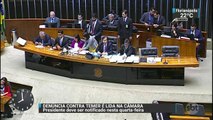 Nova denúncia contra Temer e ministros é lida no plenário da Câmara