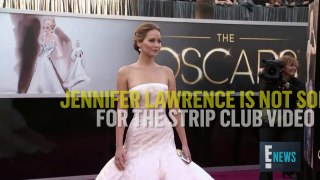 Jennifer Lawrence Isn't Sorry for that Stripper Video