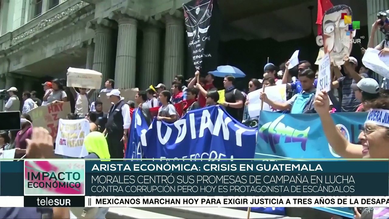 Guatemala: Jimmy Morales, entre corrupción y promesas incumplidas