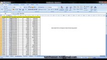 Data Reconciliation and MIS Reporting using a Spreadsheet (MS Excel)