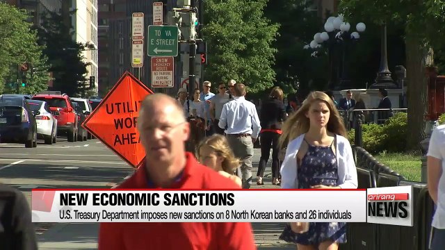 U.S. imposes sanctions on North Korean banks and executives