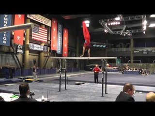Akash Modi - Parallel Bars - 2013 Winter Cup Prelims