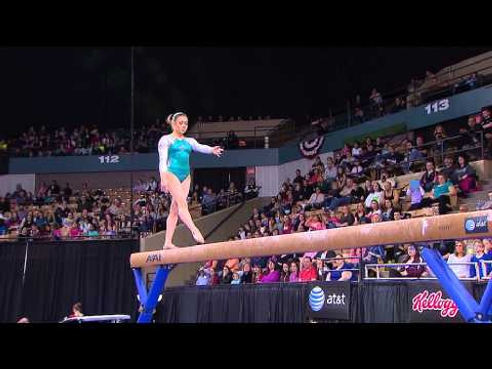 Victoria Moors - Balance Beam - 2013 AT&T American Cup
