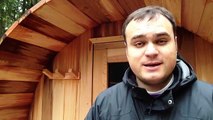 Что такое Бочка-Сауна? Готовая баня сауна. Все по уму
