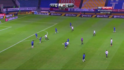 Juan Vigon Goal ~ Puebla vs Atlas 0-1