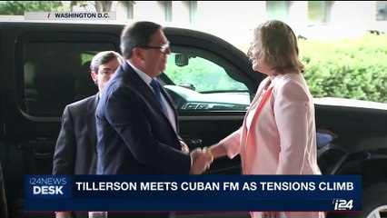 Tải video: i24NEWS DESK | Tillerson meets Cuban FM as tensions climb | Tuesday, September 26th 2017