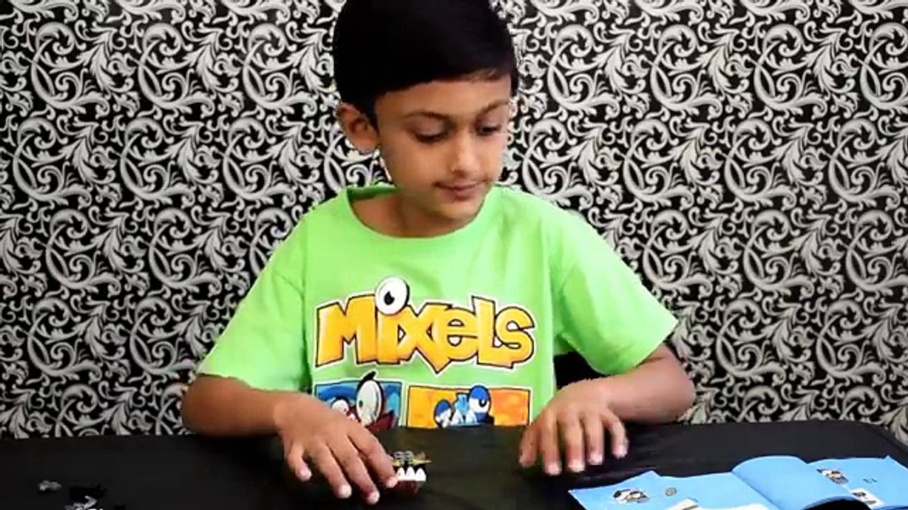 GOX - LEGO MIXELS Series 5 - new Set 41536 - Time-lapse Build, Unboxing & Review!