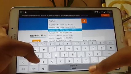 Install Lollipop Update on Galxy Tab 4 (7.0,8.0,10.1)