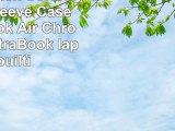 iPearl 12inch Soft Neoprene Sleeve Case for MacBook Air ChromeBook  UltraBook laptop