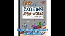 EXCITING Sight Words Coloring - Part 1 First 50 High-Frequency and Sight Words coloring collection for children ages 5 t