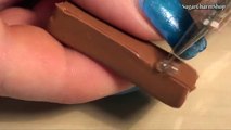 Polymer Snickers Charm - Polymer Clay Tutorial