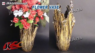 DIY Up-Drip Flower Vase From Waste Cloth | How to Make | JK Arts 491