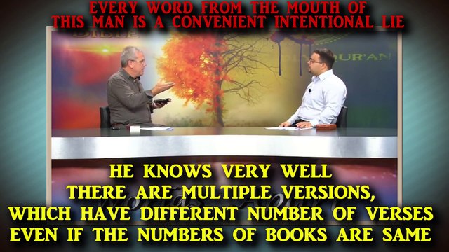 Different VERSIONS Of Quran Vs Different VERSIONS Of Bible by Ahmed Deedat