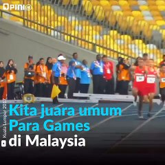 Atlet Difabel Juara Umum