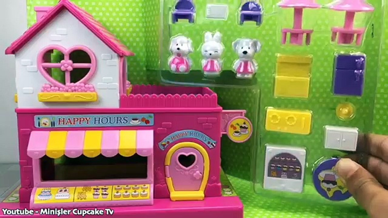 Oyuncak Ev Açılımı || Minişler Cupcake Tv || Türkçe Oyuncak Açılımı Videosu