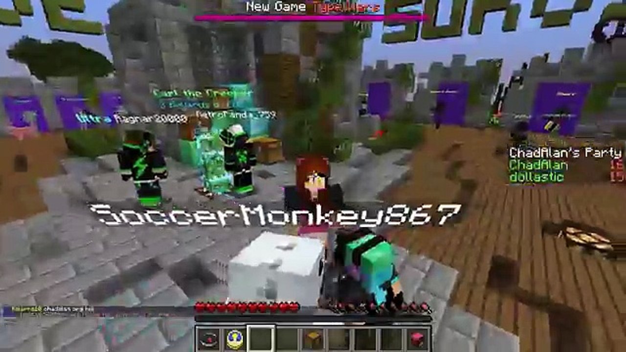 The Bridges with Gamer Chad Archer Kit Obtained!!! Minecraft Mineplex Minigame!