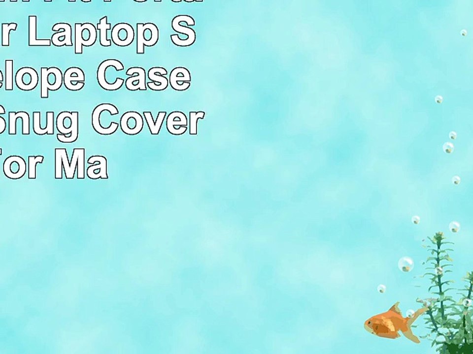 REEGE Slim Fit Portable Leather Laptop Sleeve Envelope Case Notebook Snug Cover Bag For