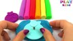 How to make a Play Doh Angry Birds | Learn colors with Play-Doh molds | Lets learn the colors