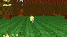 Playing SRB2 as Super Mystic Sonic