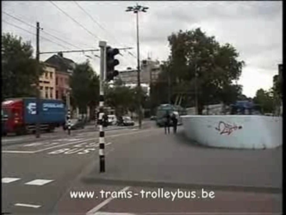 Trolleybus network of  Arnhem (Holland)