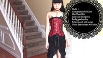 Modelling Dark & Gorgeous Gothic Halloween Inspired Outfits/Costumes   more Fashion Styles | Tidebuy
